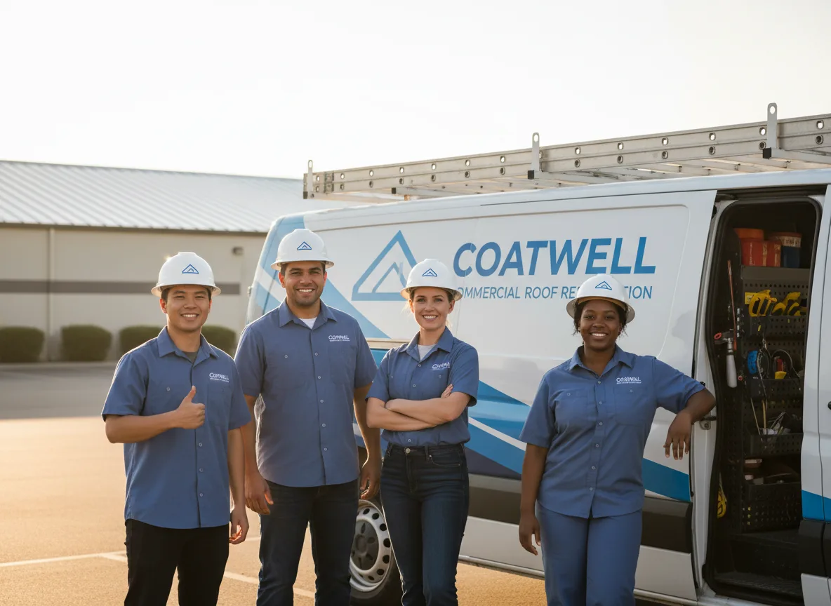 Commercial roof coating company in Zalma, MO